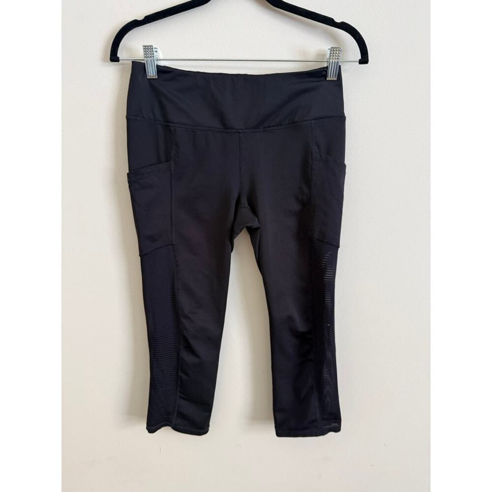 Reebok Black Cropped Leggings
